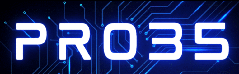 PRO35 Web Design Navigation Menu Logo