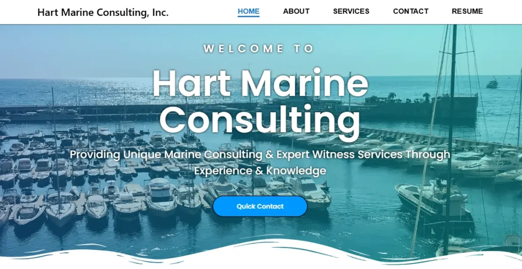 Hart Marine Site Homepage